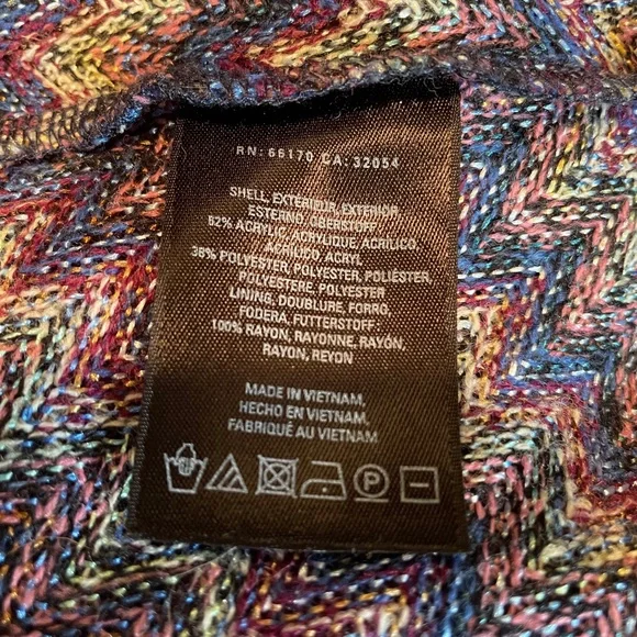 Anthropologie Maeve Westwater chevron stripe knit dress. Size large. - Picture 10 of 10